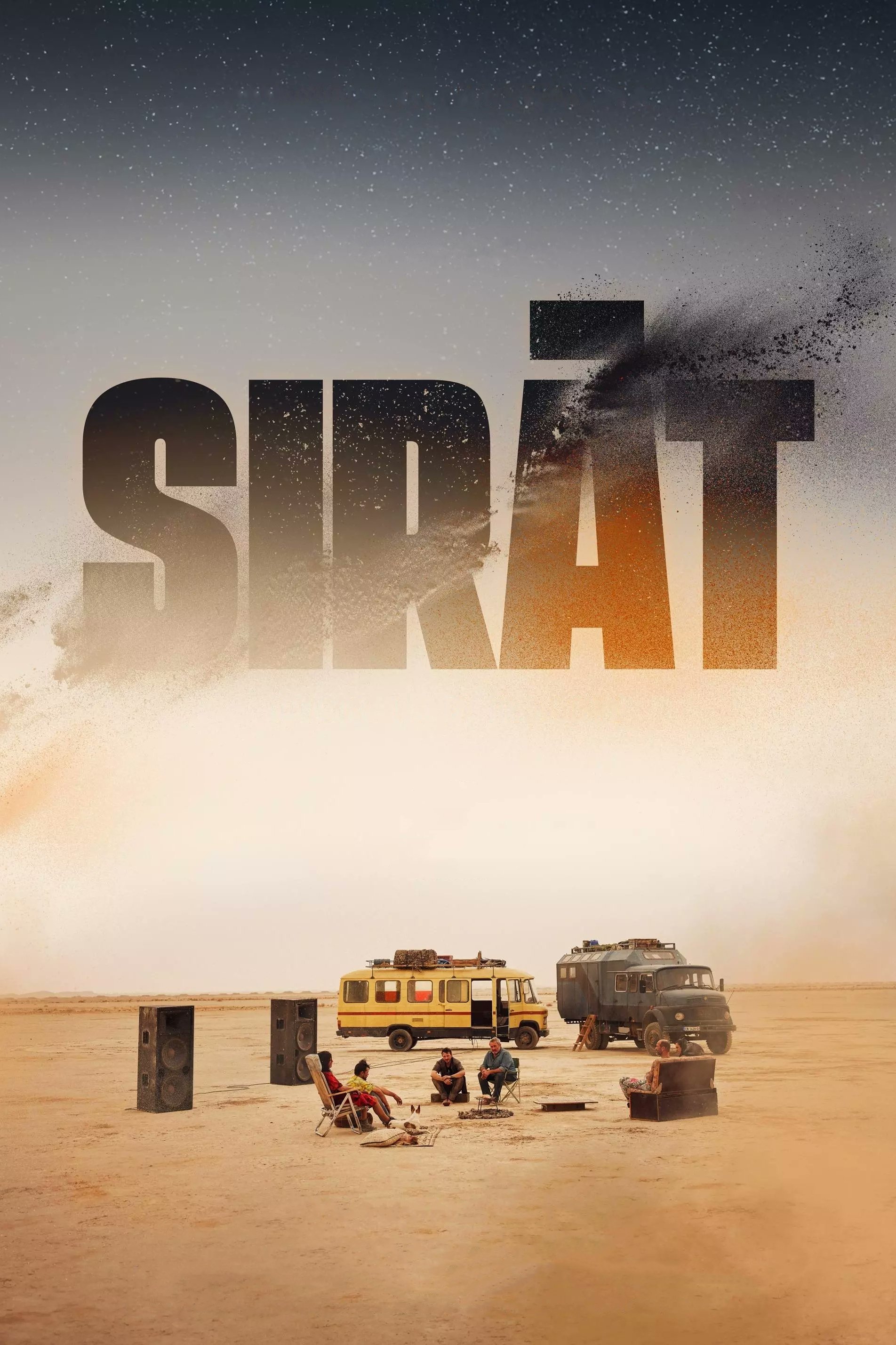 Sirāt Hindi Dubbed Movie Poster (2025)
