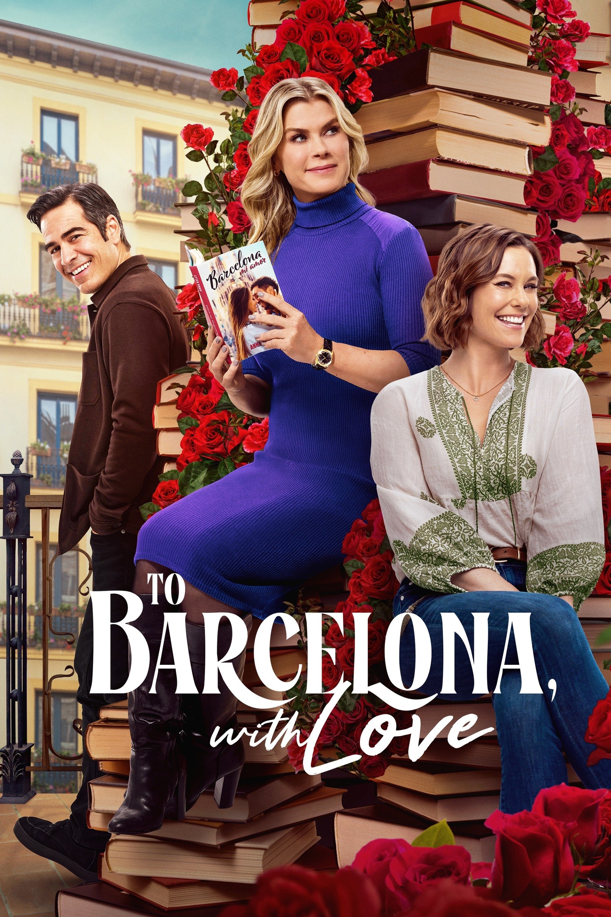 To Barcelona, with Love Hindi Dubbed Movie Poster (2025)