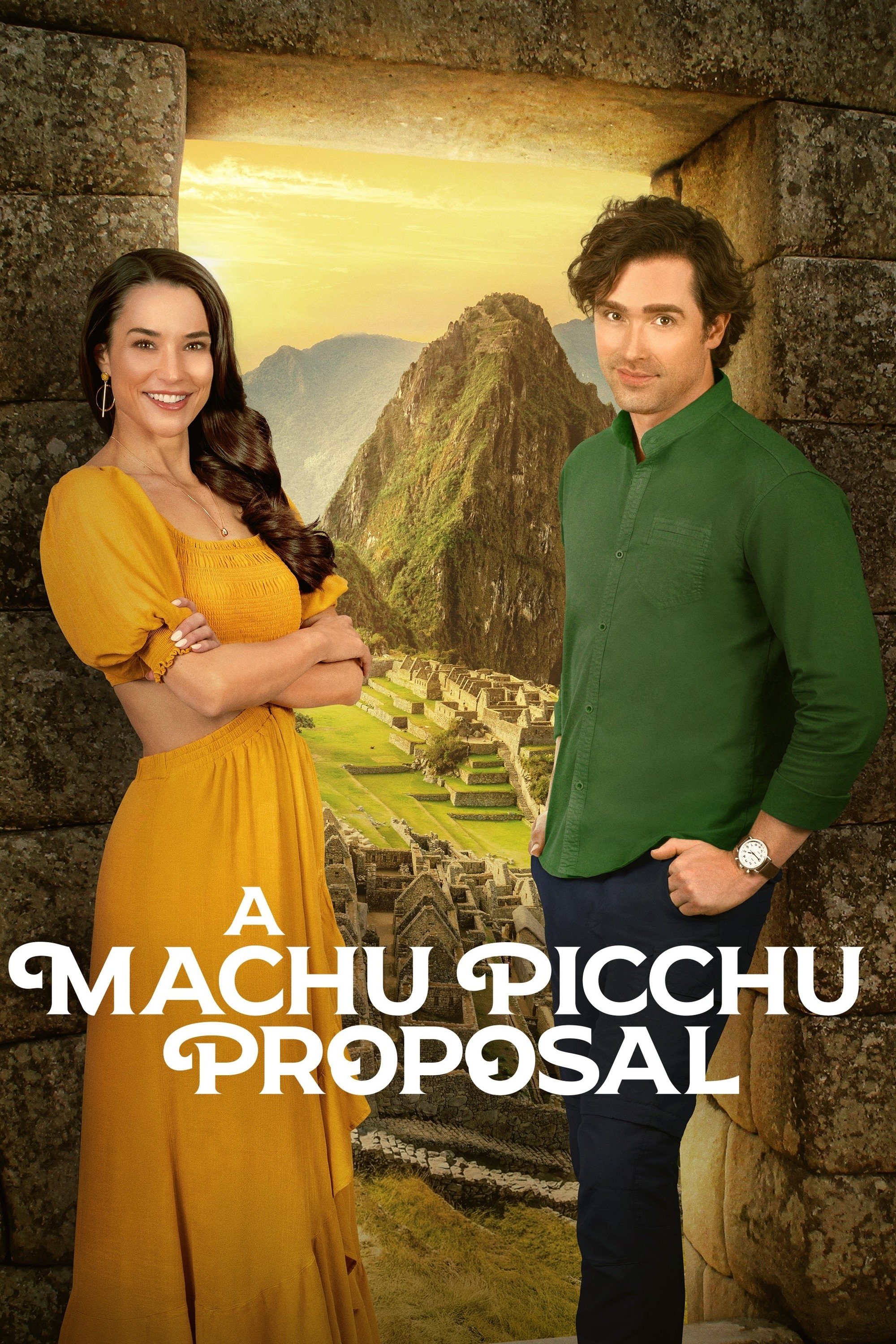 A Machu Picchu Proposal Hindi Dubbed Movie Poster (2025)