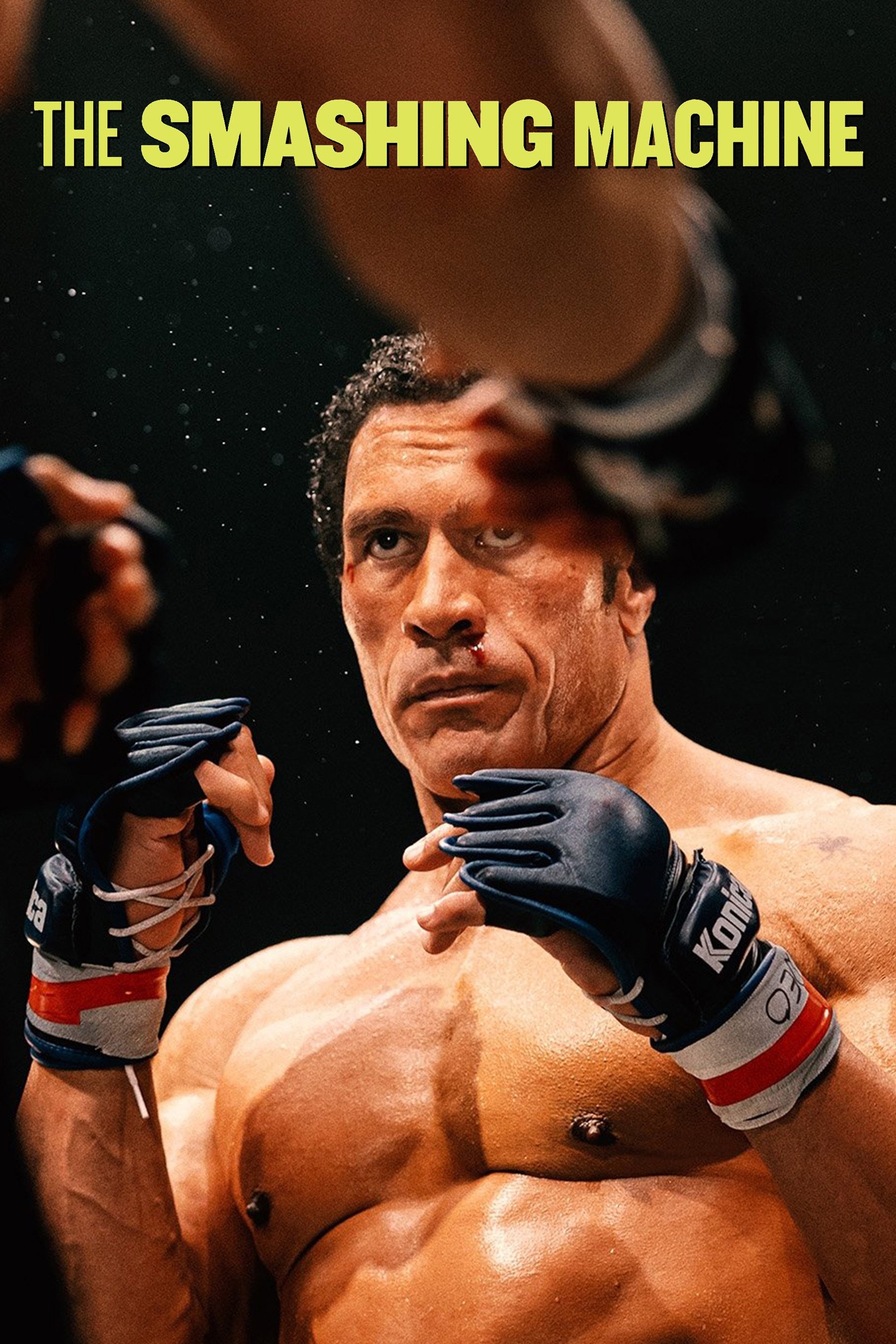 The Smashing Machine Hindi Dubbed Movie Poster (2025)