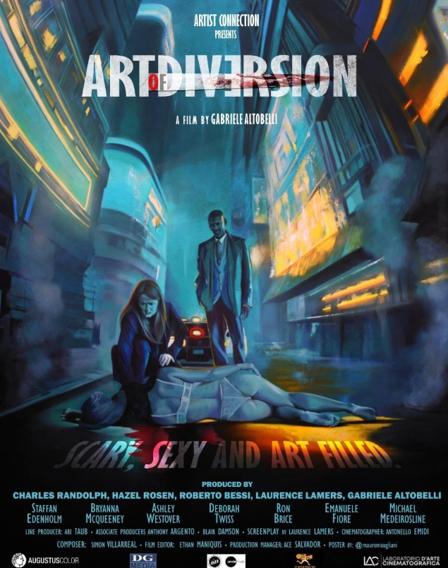 Art of Diversion Hindi Dubbed Movie Poster (2024)