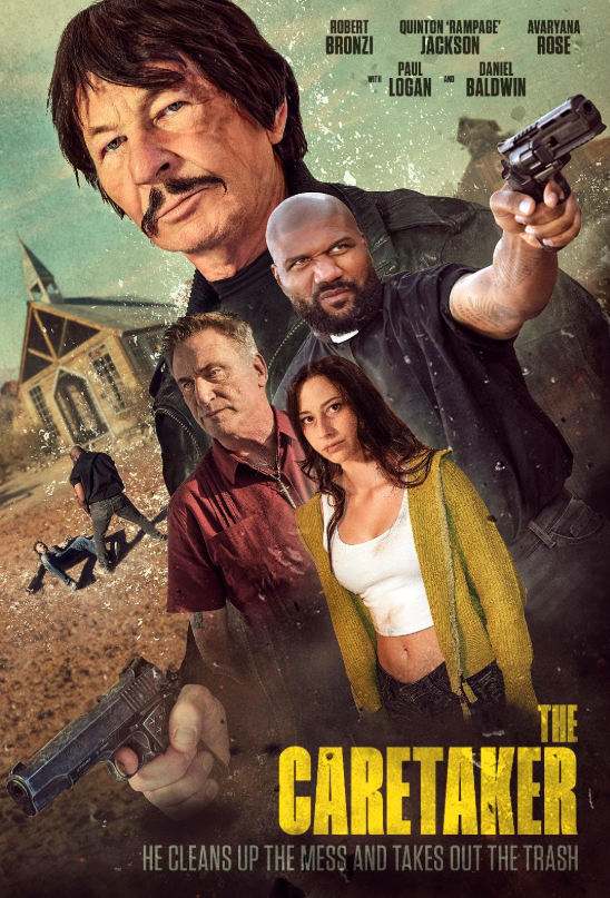 The Caretaker Hindi Dubbed Movie Poster (2025)