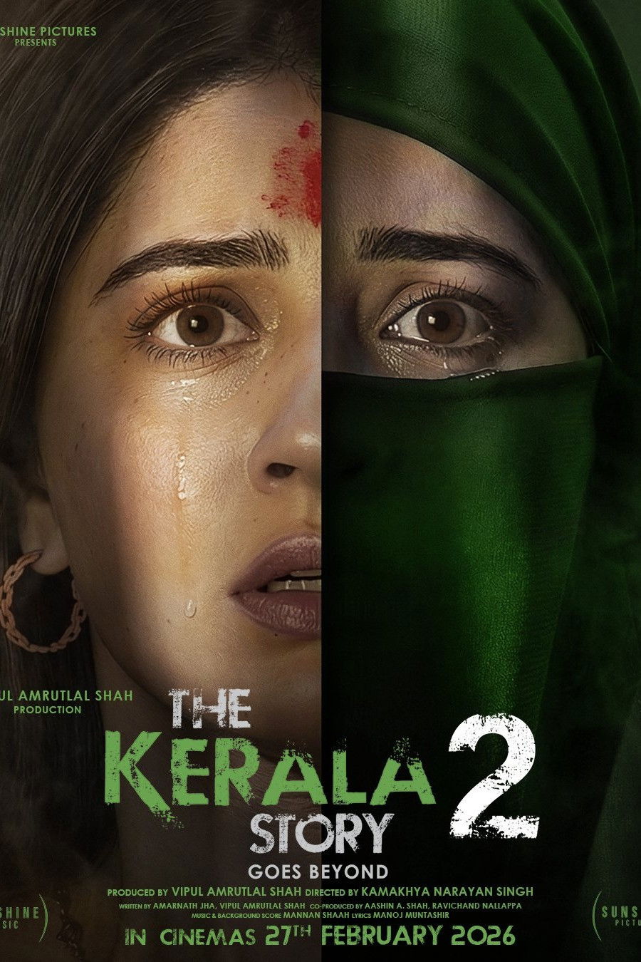 The Kerala Story 2 Goes Beyond Hindi Dubbed Movie Poster (2026)