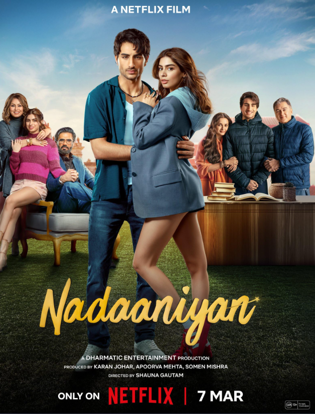Naadaniyaan Hindi Dubbed Movie Poster (2025)