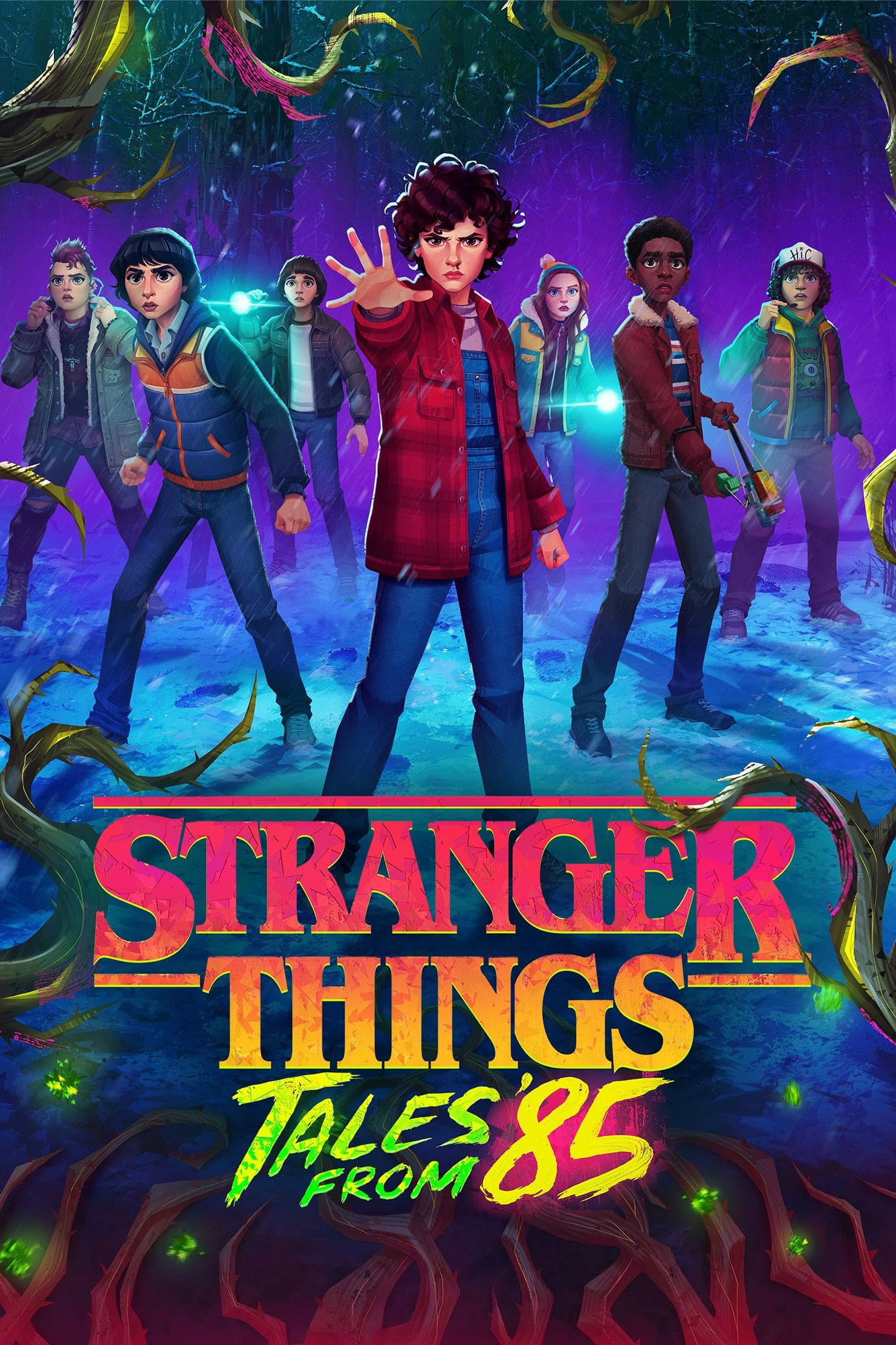 Stranger Things: Tales from '85 Theatrical Preview Hindi Dubbed Movie Poster (2026)